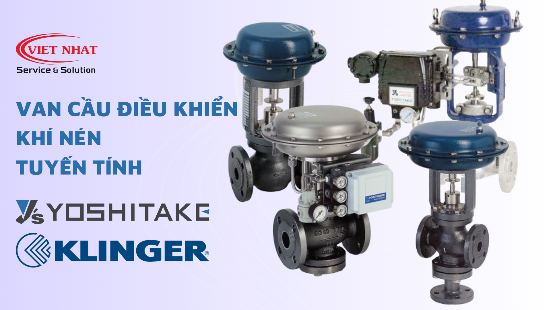 Van cầu điều khiển khí nén tuyến tính