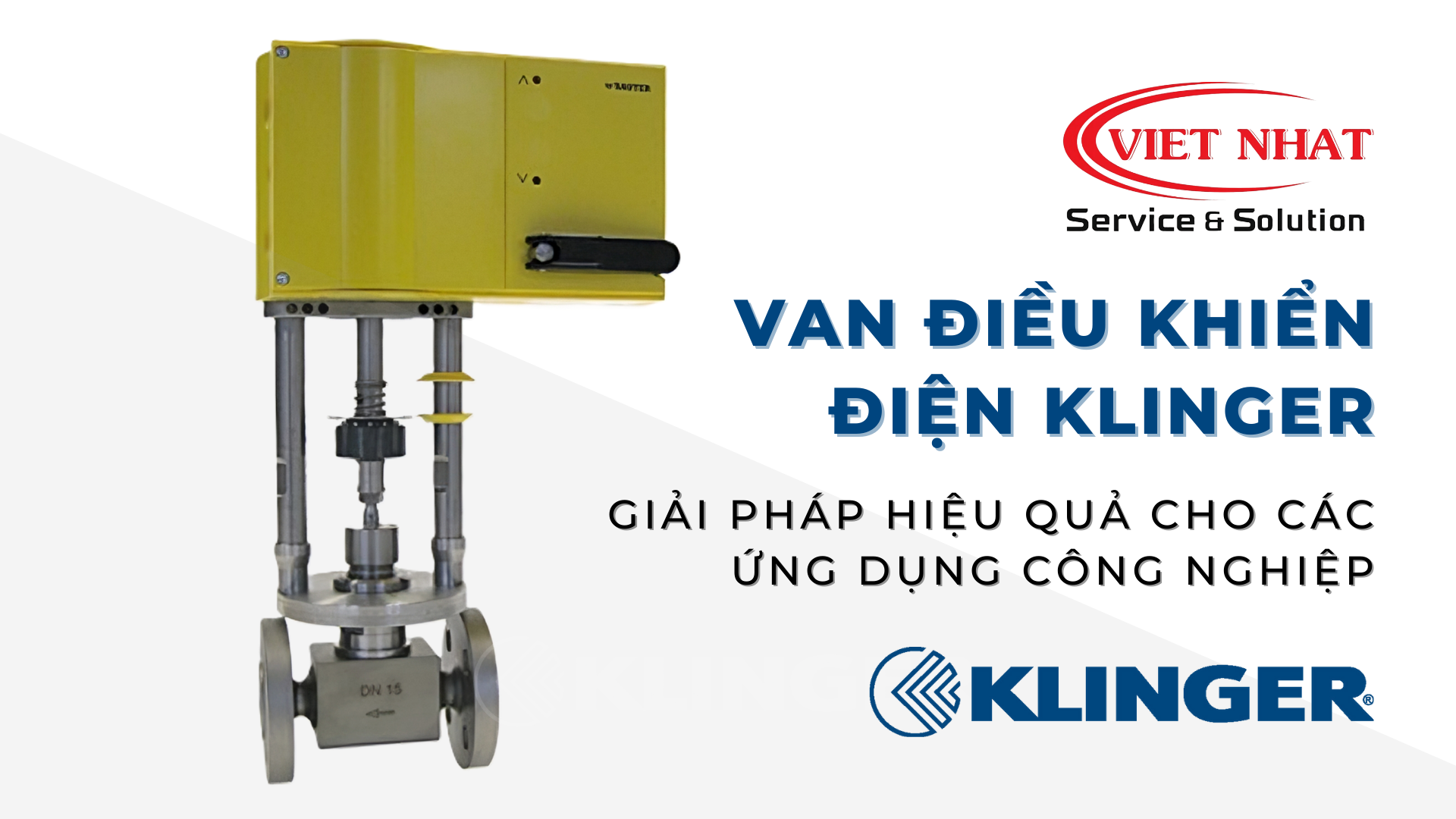 Van Điều Khiển Điện Klinger - Tối Ưu Hóa Hiệu Suất trong Công Nghiệp