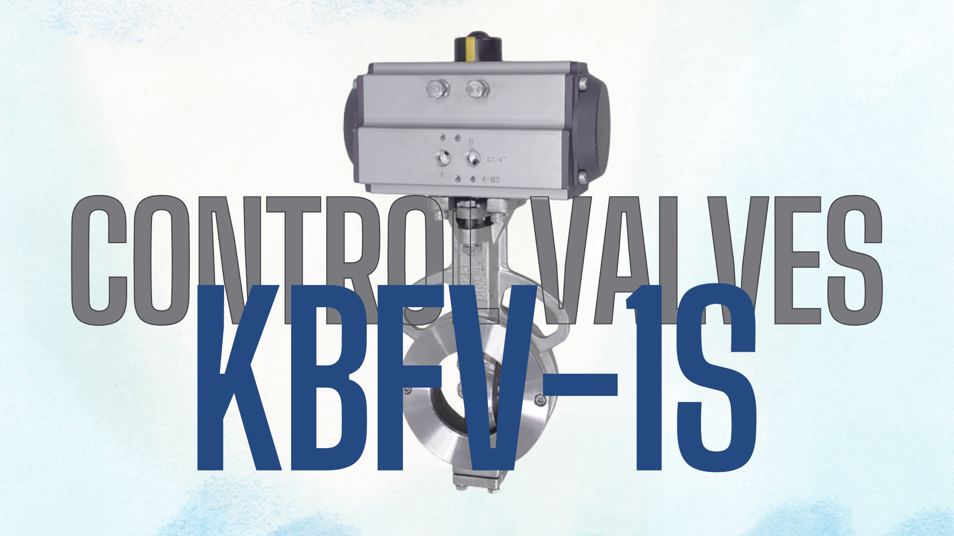 Van bướm điều khiển khí nén KBFV-1S