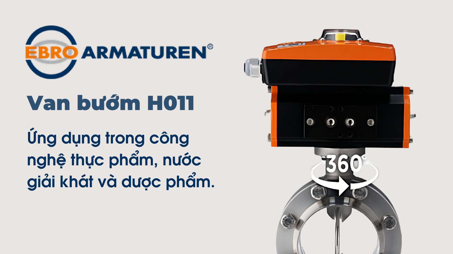 VAN BƯỚM EBRO H011