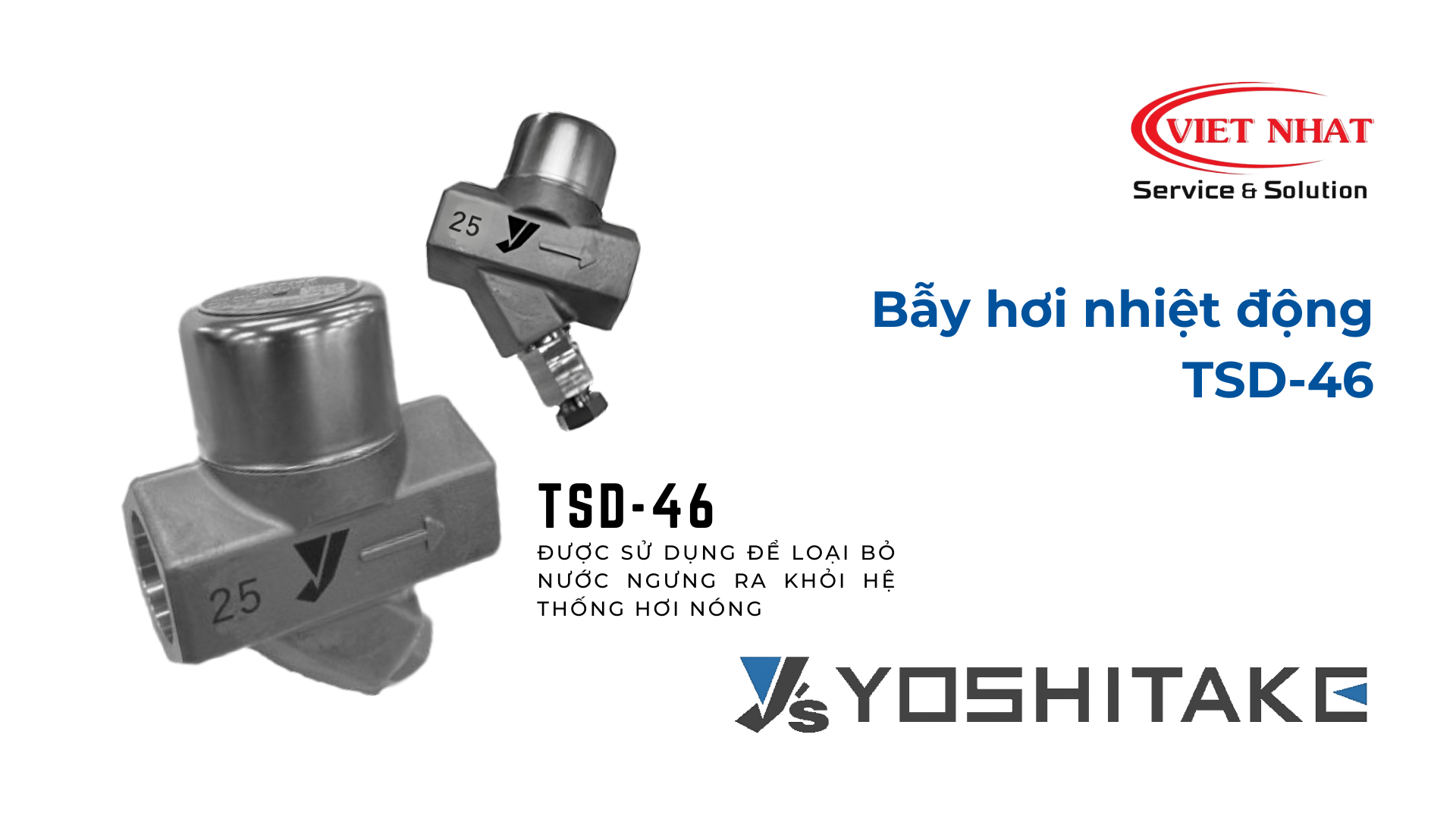 Bẫy hơi nhiệt động TSD-46