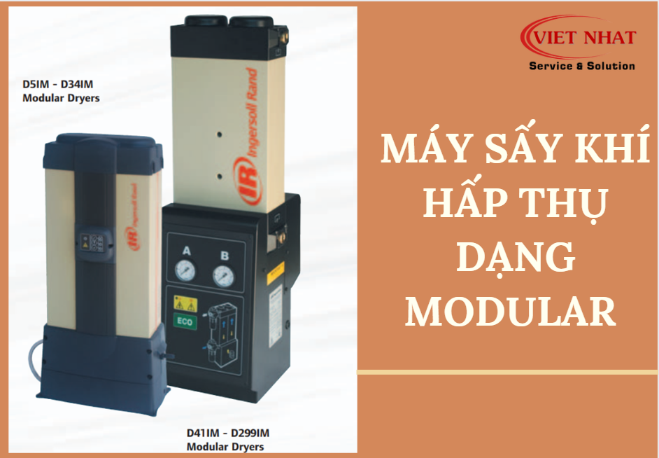 MÁY SẤY KHÍ KIỂU HẤP THỤ DẠNG MODULAR INGERSOLL RAND