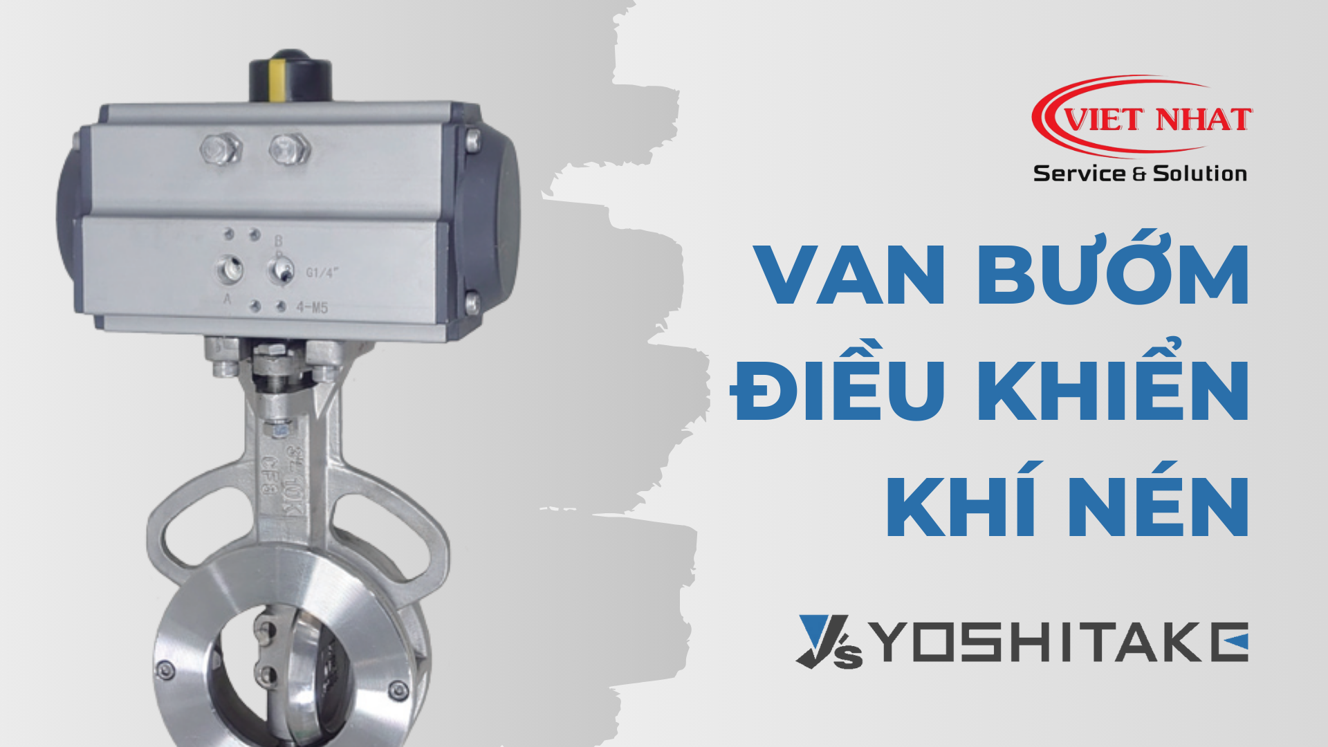 Van Bướm Điều Khiển Khí Nén Yoshitake - Hiệu Suất Linh Hoạt và Đa Ứng Dụng