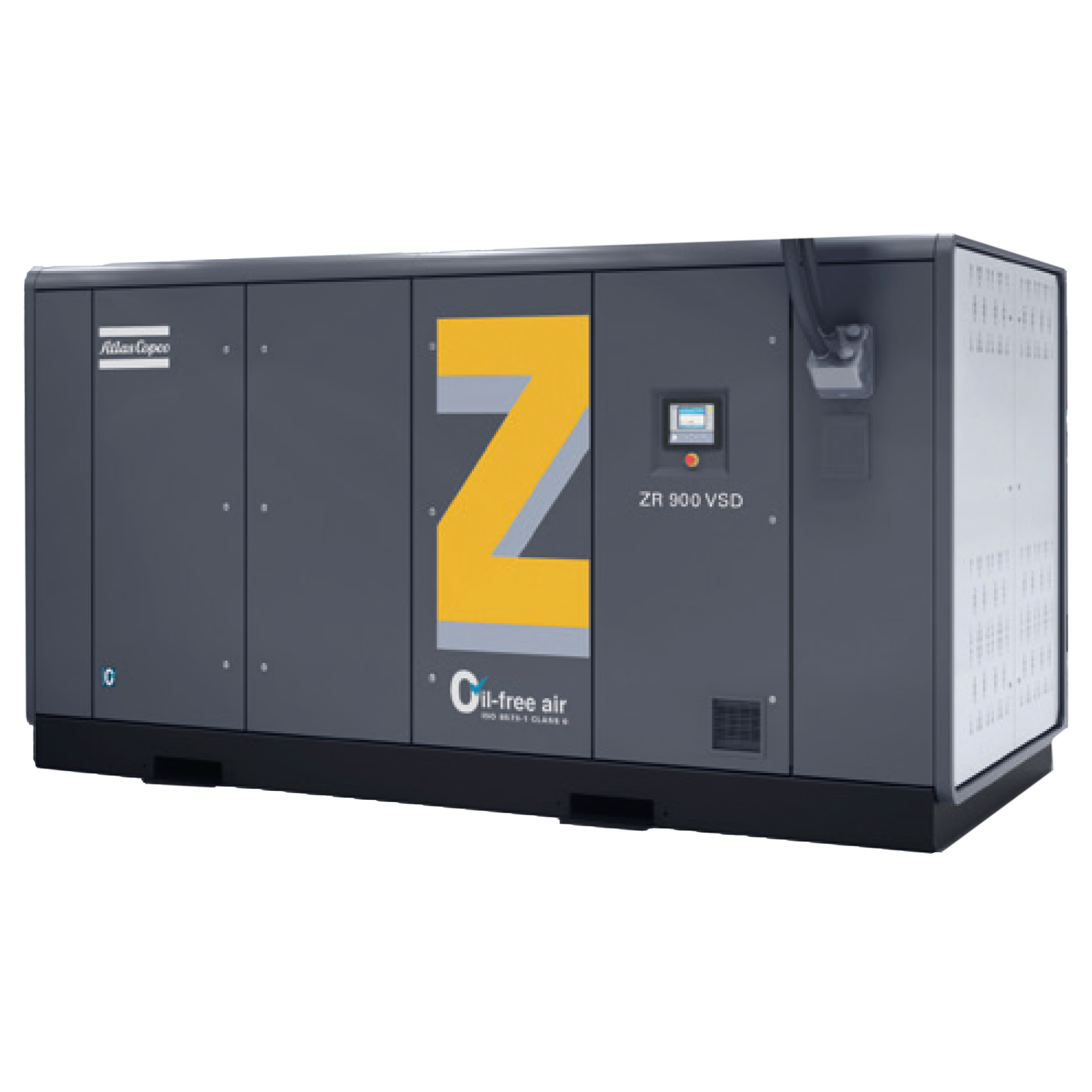 Máy nén khí trục vít không dầu ZR & ZT (VSD) (300-900kW)