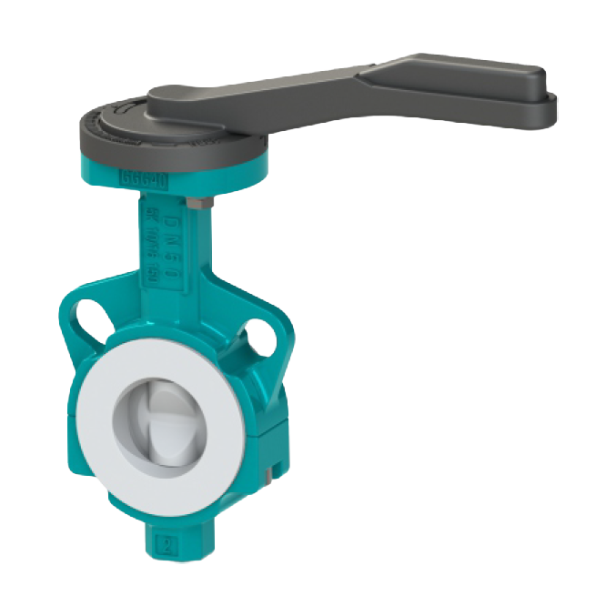 Van bướm tay gạt PTFE ESA